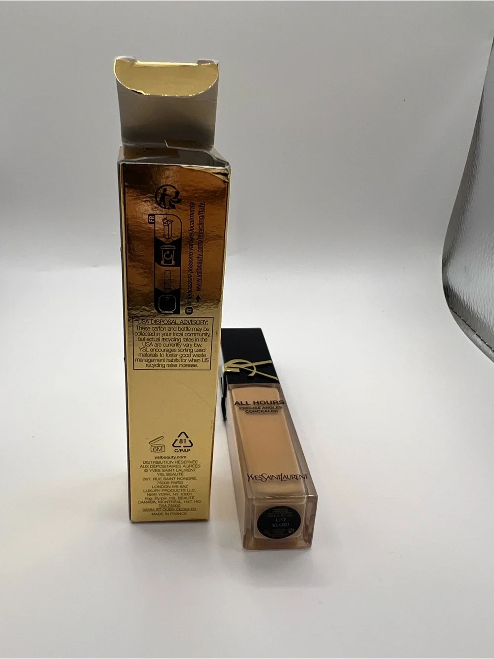 Yves Saint Laurent All Hours Precise Angles Concealer - beige & gold